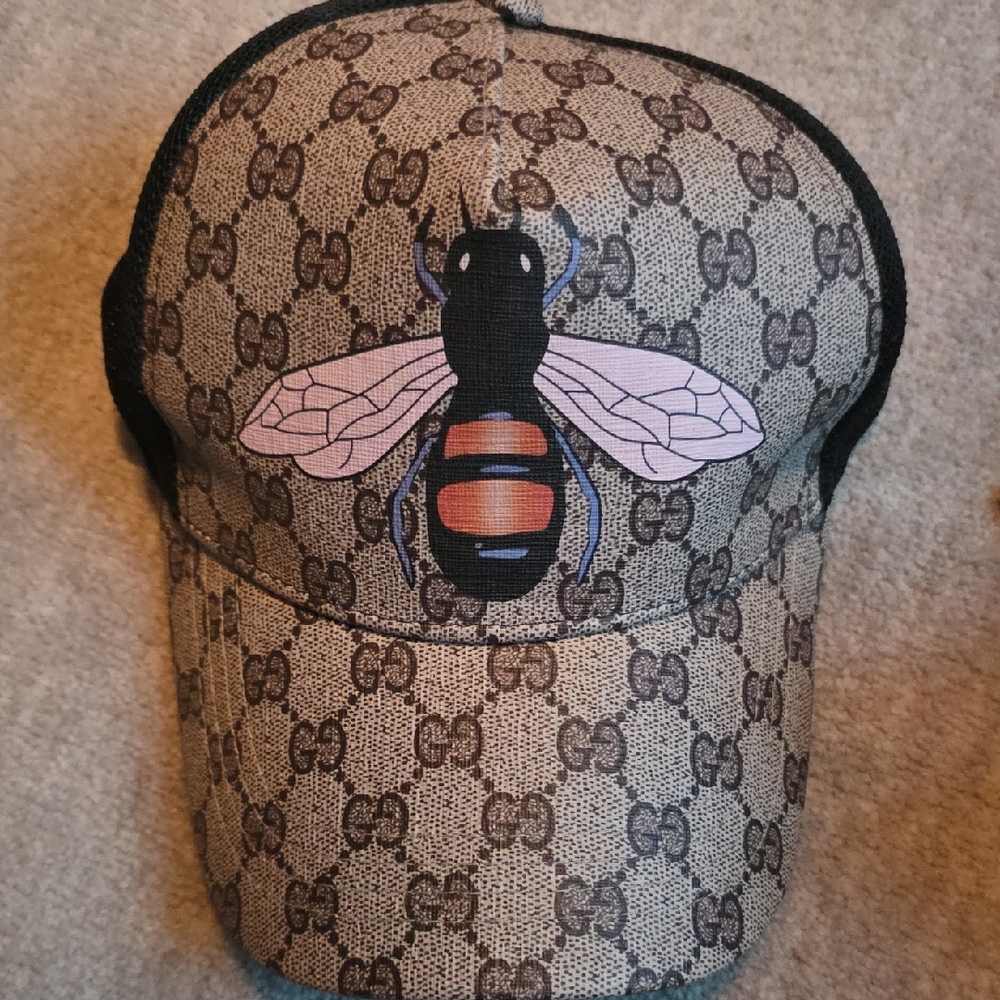 Gucci Black Logo Baseball Hat